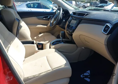 2016 Nissan Rogue Sv из США, поврежденный, VIN KNMAT2MT4GP625739